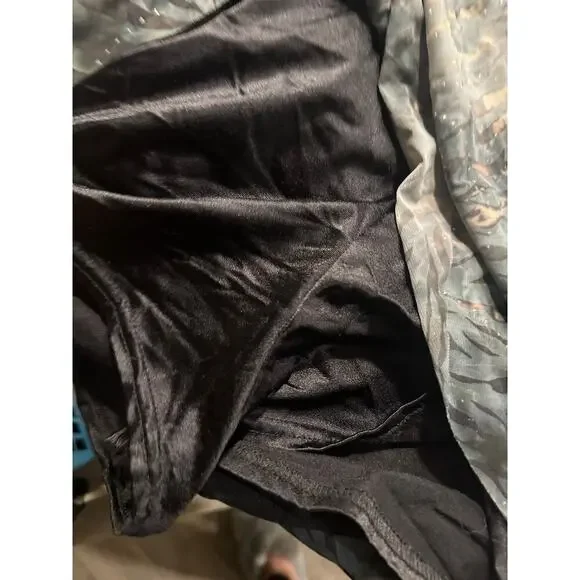 Y2K sexy rave animal print cut out dress sz small - Picture 4 of 8